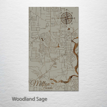 Milton, Florida Street Map