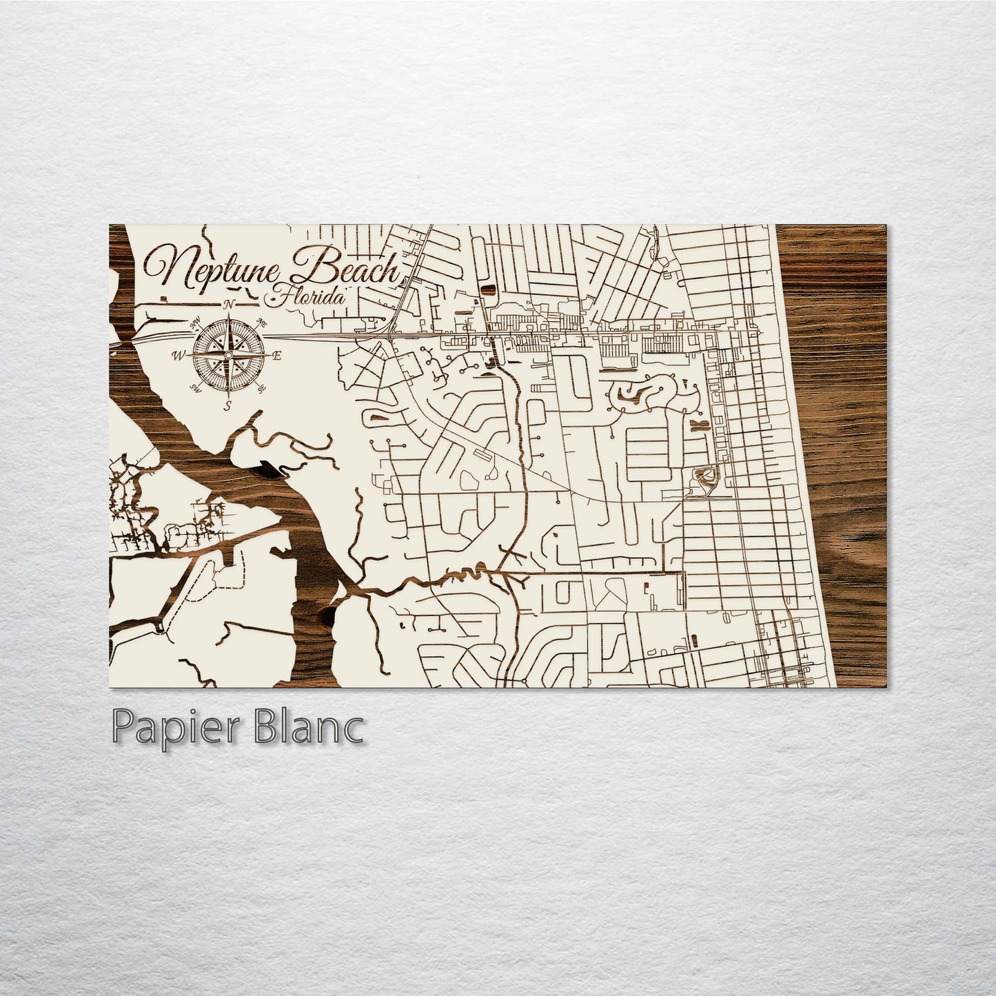 Neptune Beach, Florida Street Map