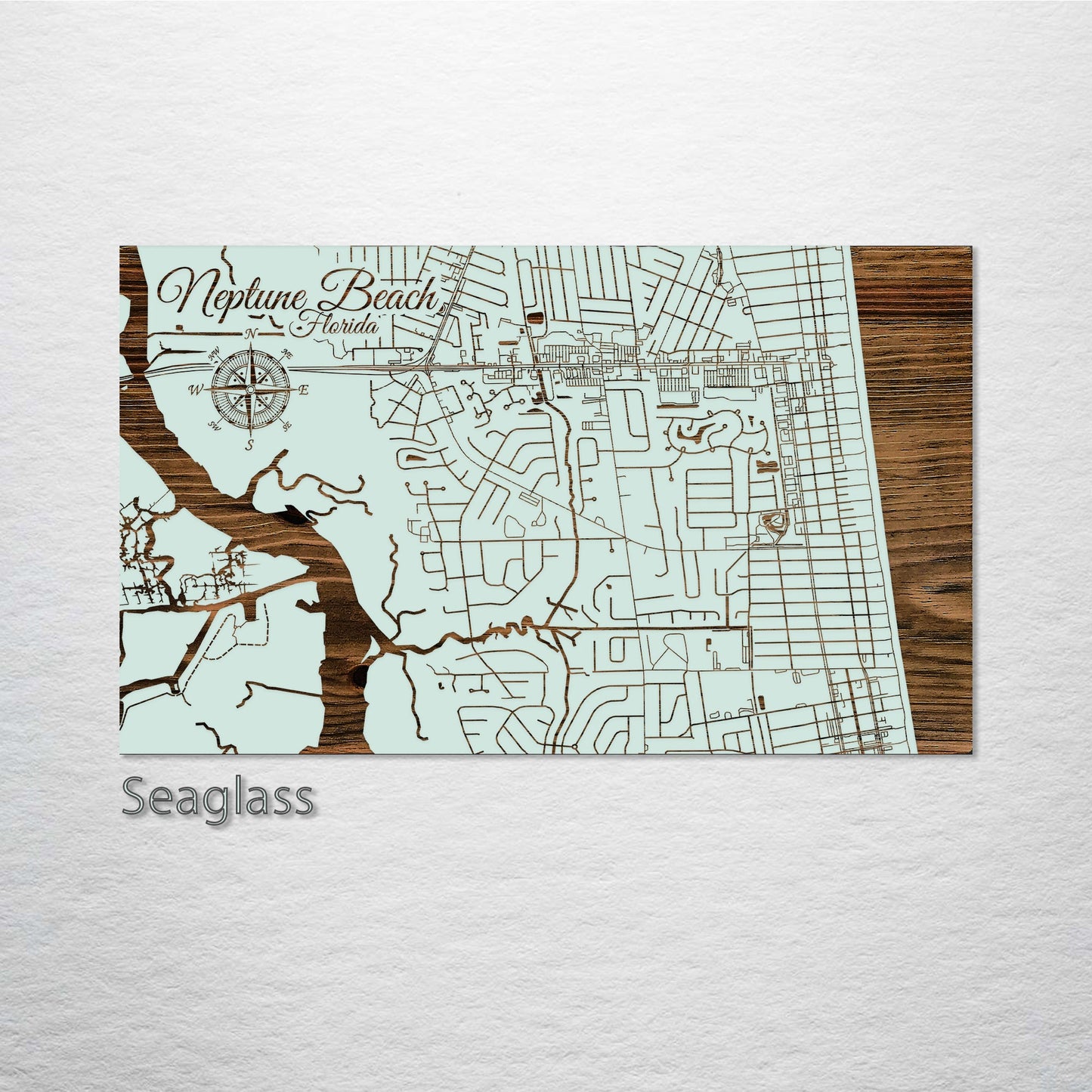 Neptune Beach, Florida Street Map