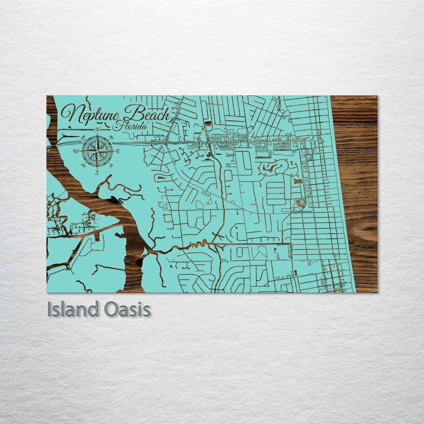 Neptune Beach, Florida Street Map