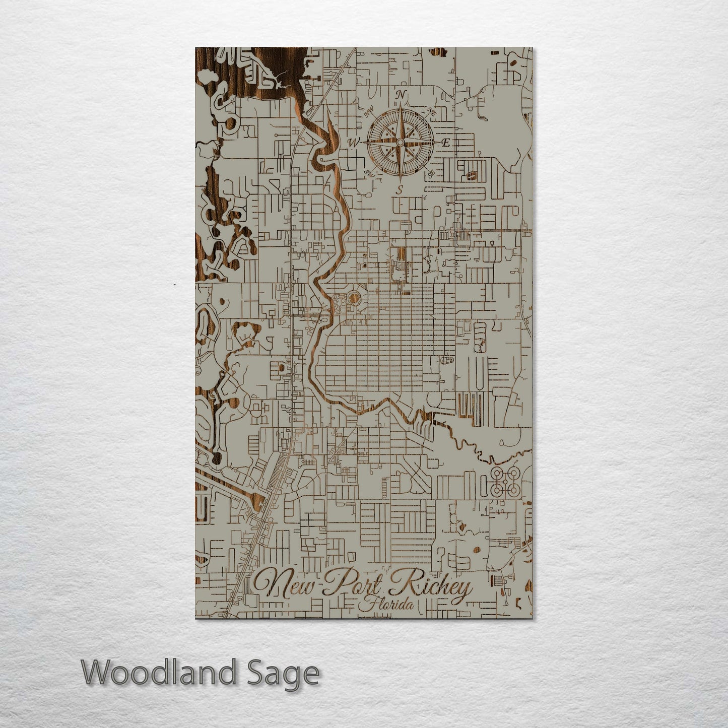 New Port Richey, Florida Street Map