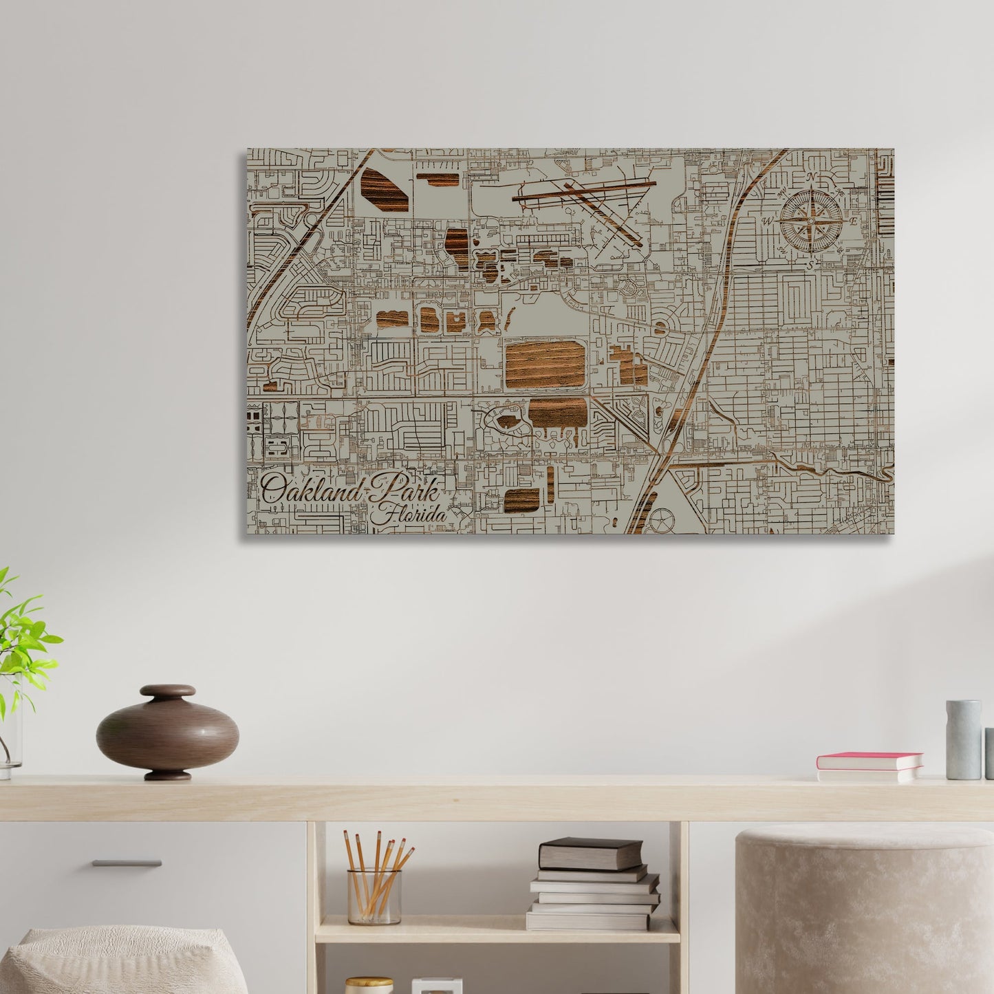 Oakland Park, Florida Street Map