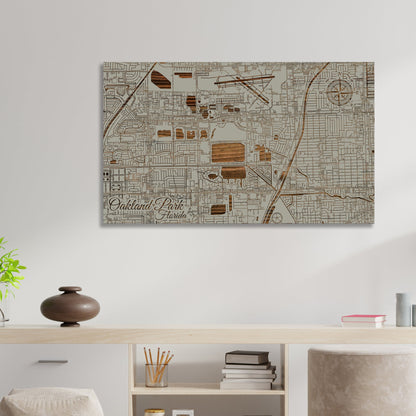 Oakland Park, Florida Street Map