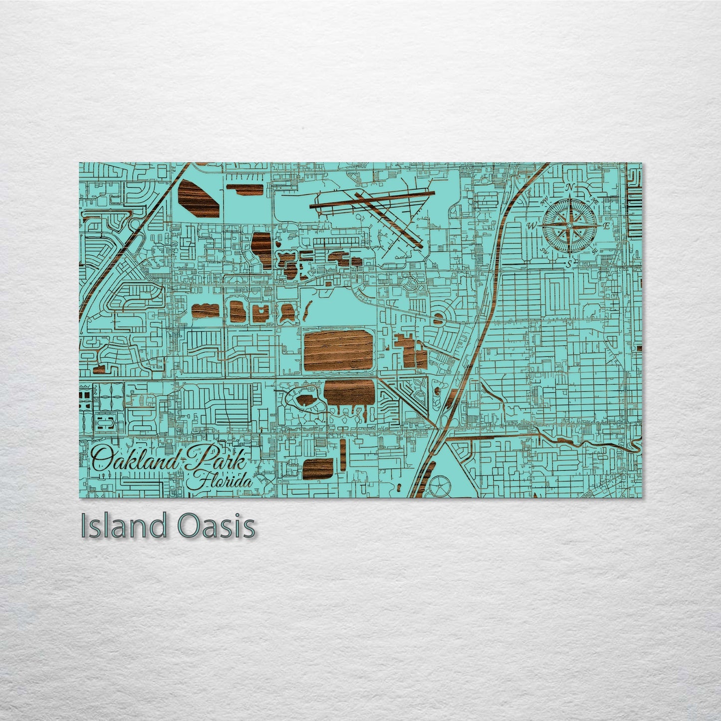 Oakland Park, Florida Street Map