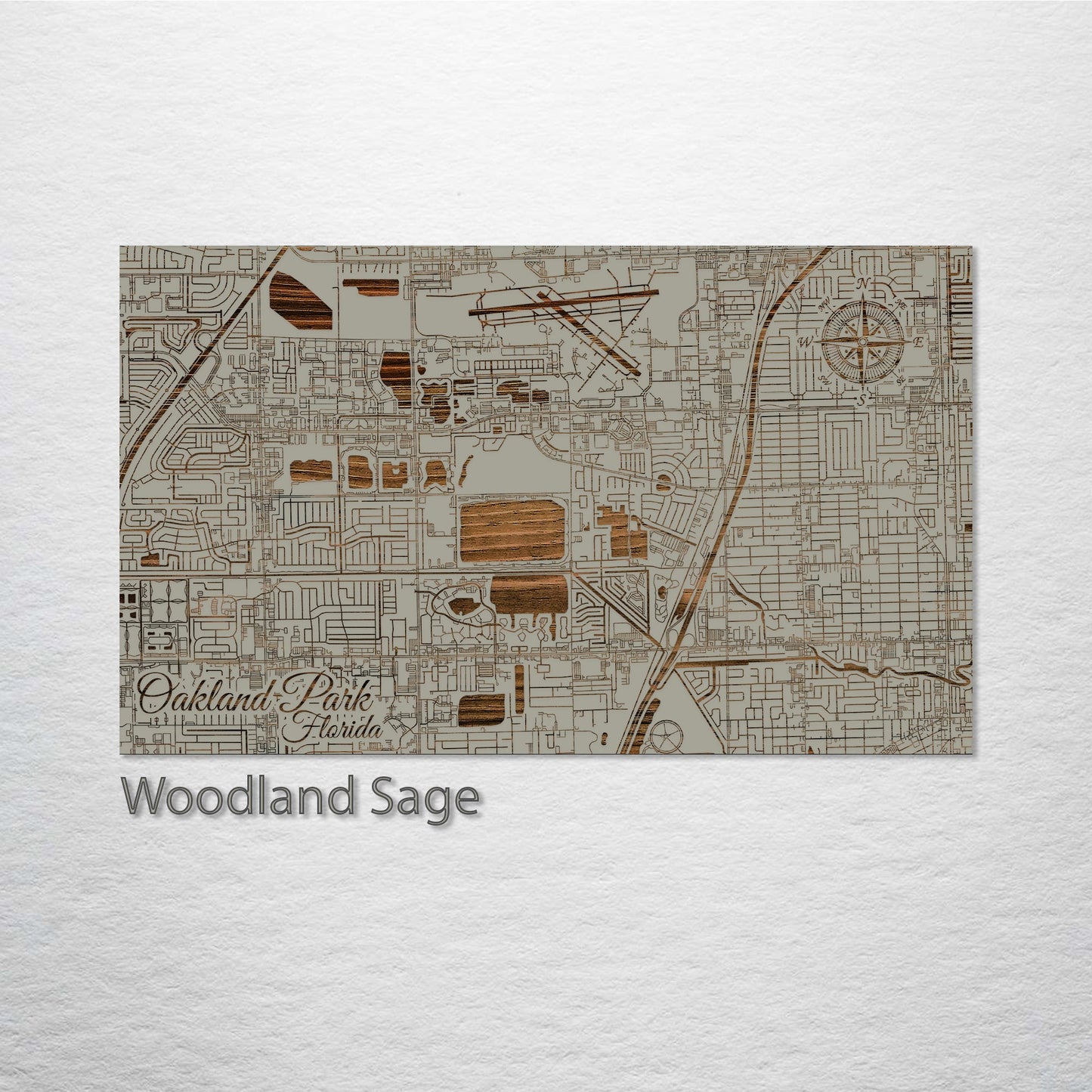 Oakland Park, Florida Street Map