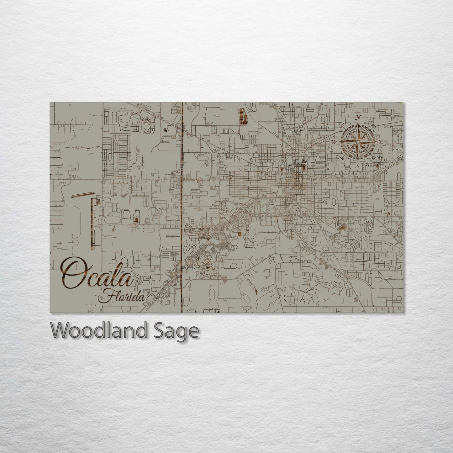 Ocala, Florida Street Map