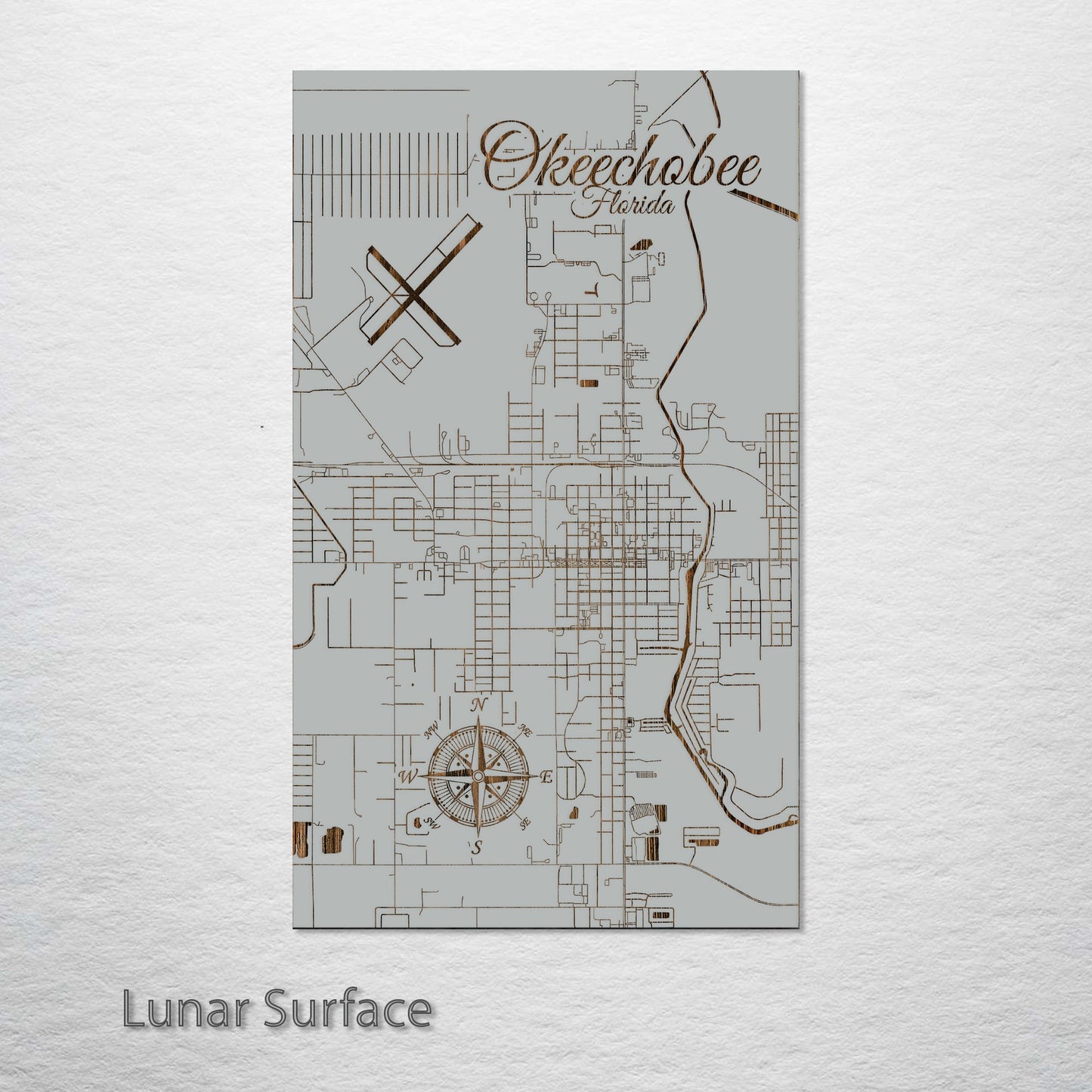 Okeechobee, Florida Street Map