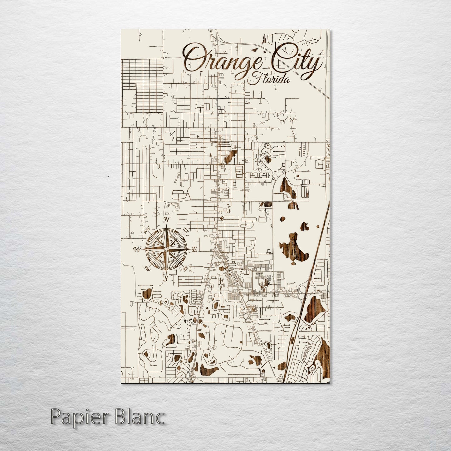 Orange City, Florida Street Map