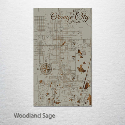 Orange City, Florida Street Map