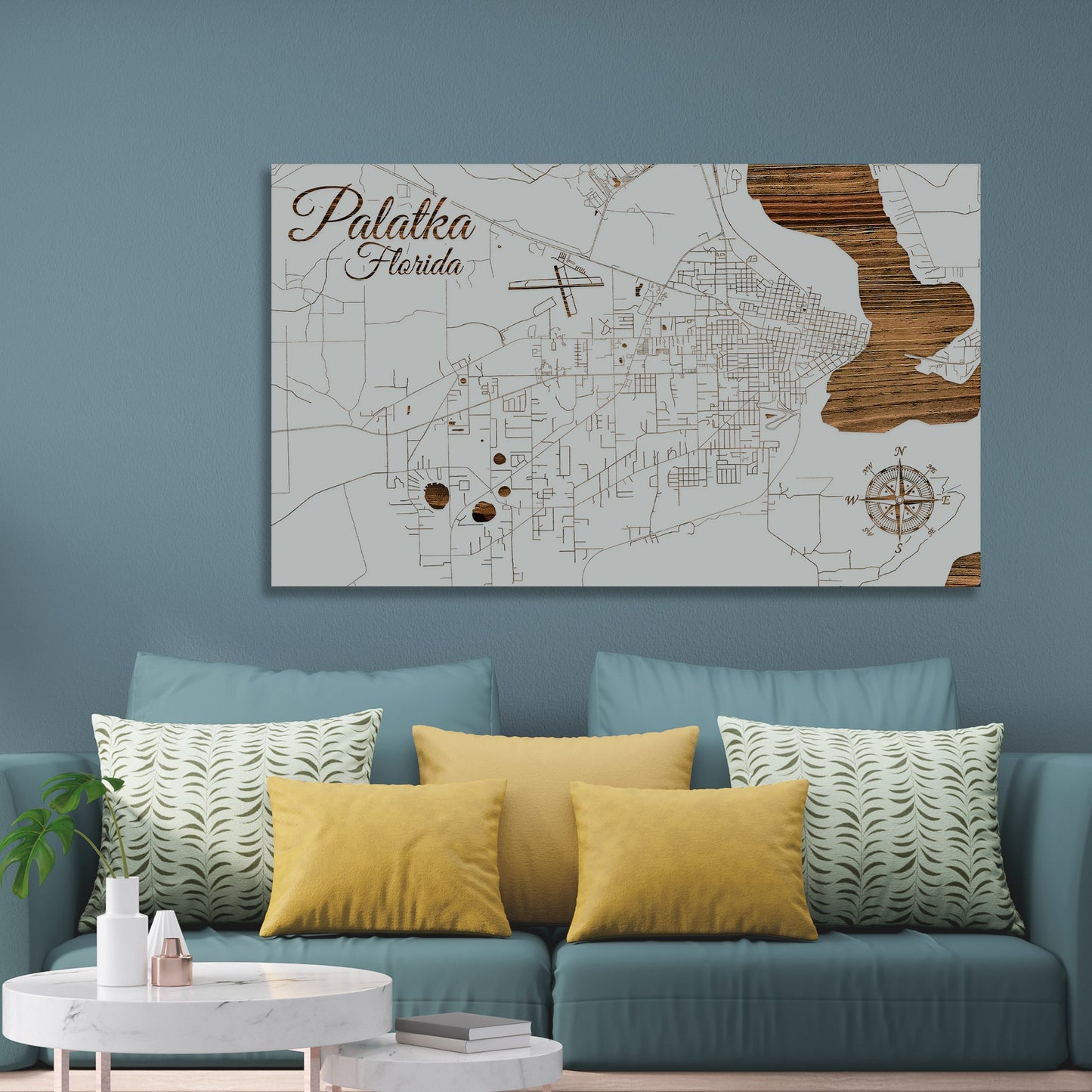 Palatka, Florida Street Map