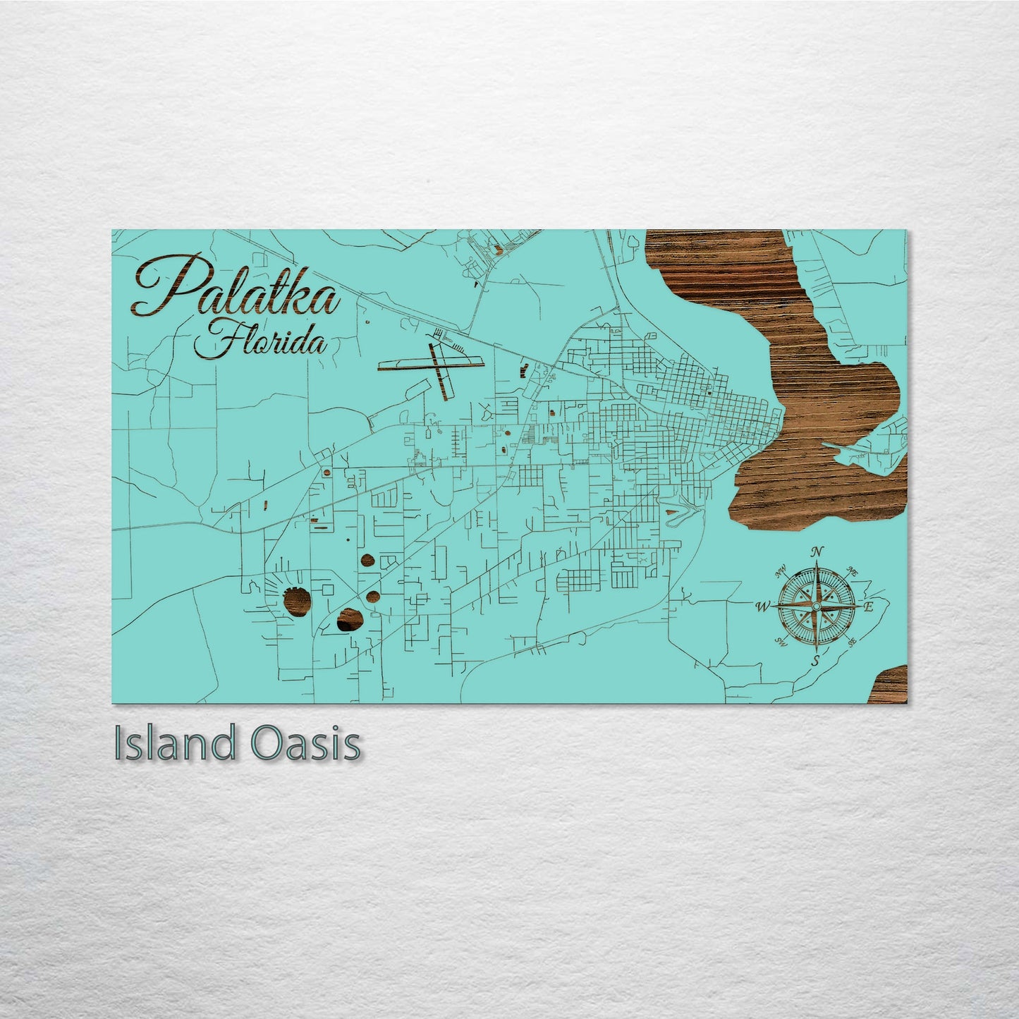 Palatka, Florida Street Map