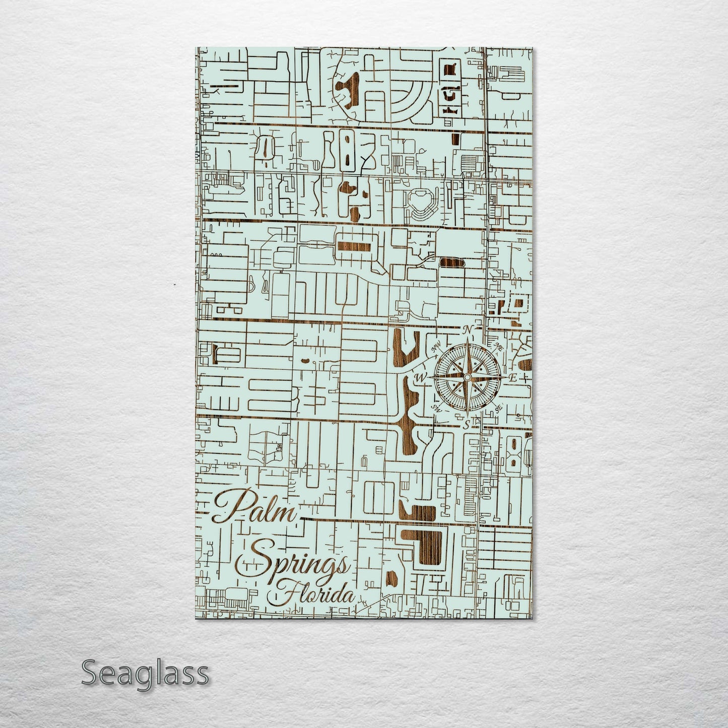 Palm Springs, Florida Street Map