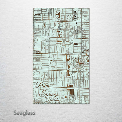 Palm Springs, Florida Street Map