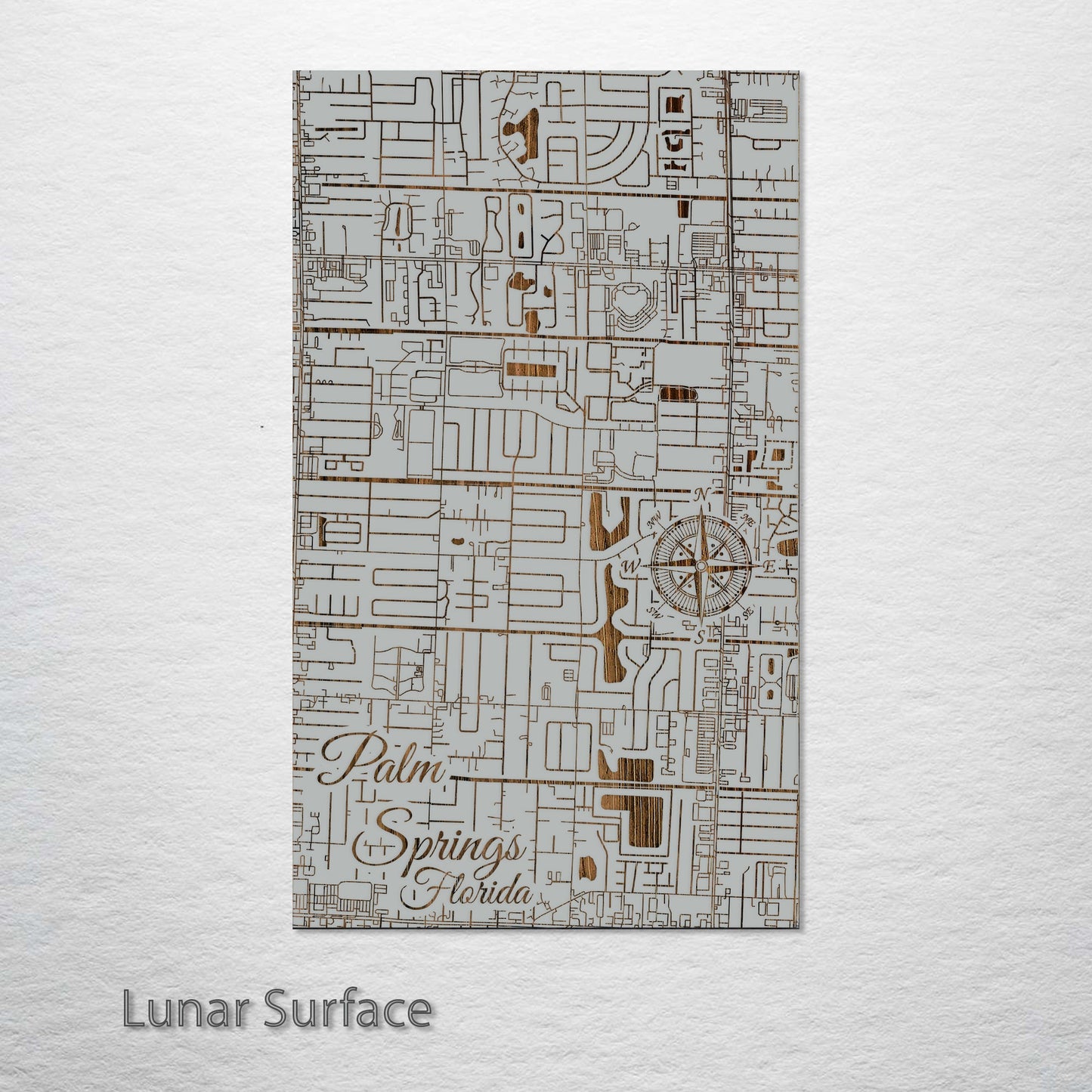 Palm Springs, Florida Street Map