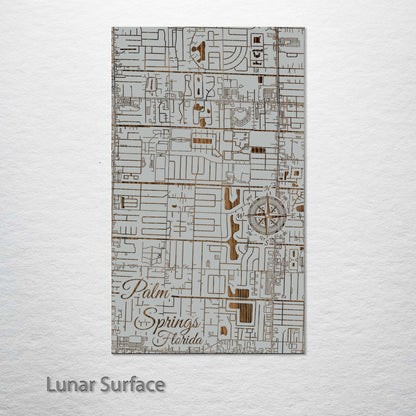 Palm Springs, Florida Street Map