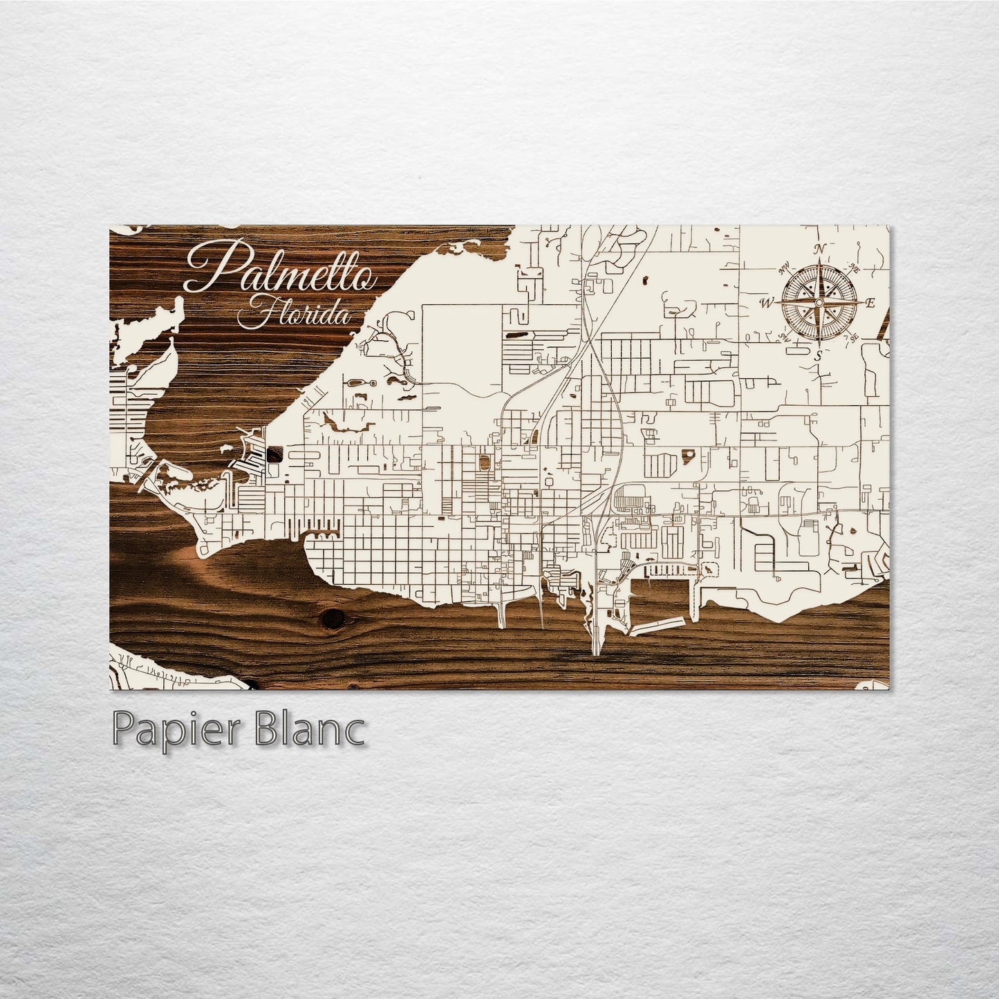 Palmetto, Florida Street Map