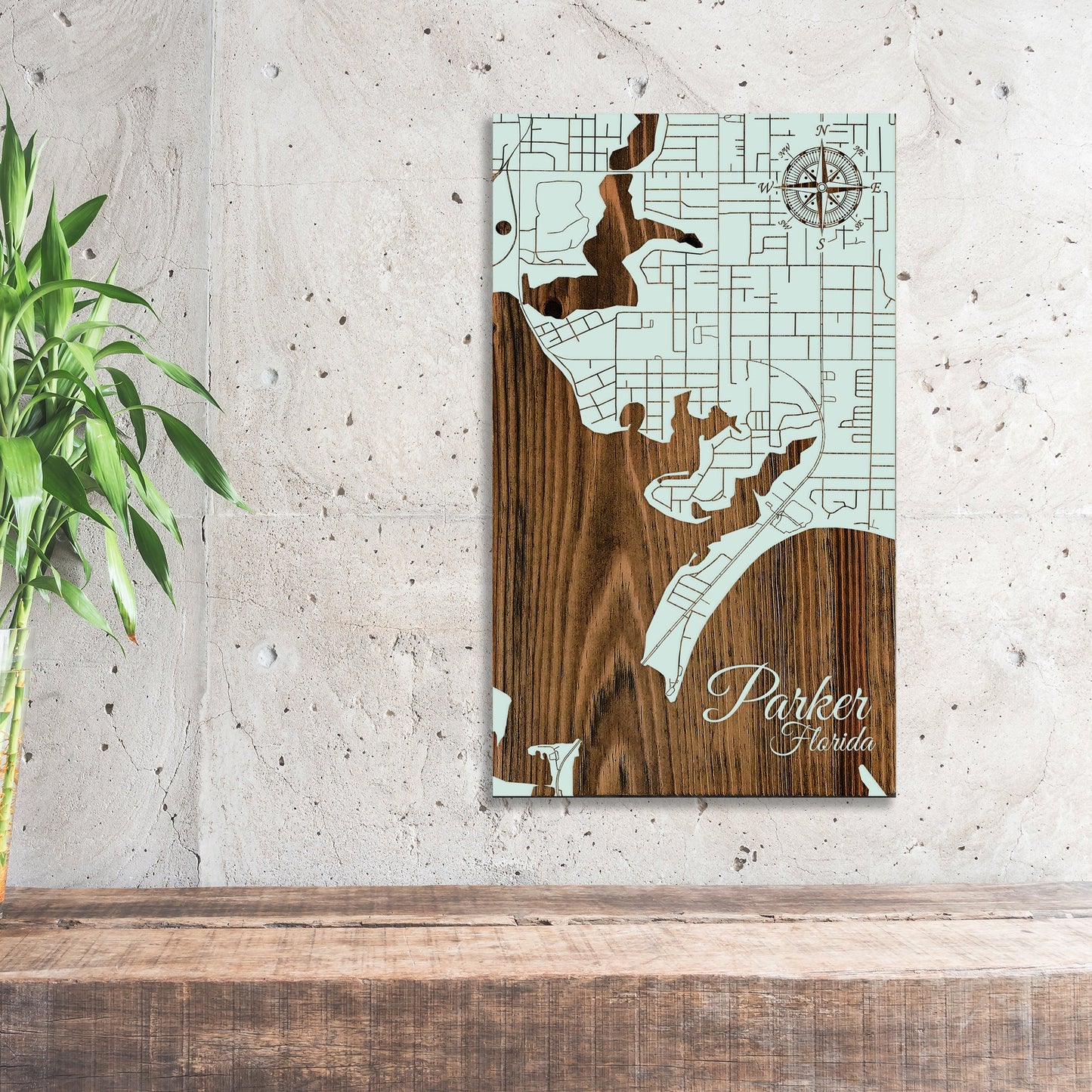 Parker, Florida Street Map