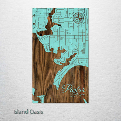 Parker, Florida Street Map