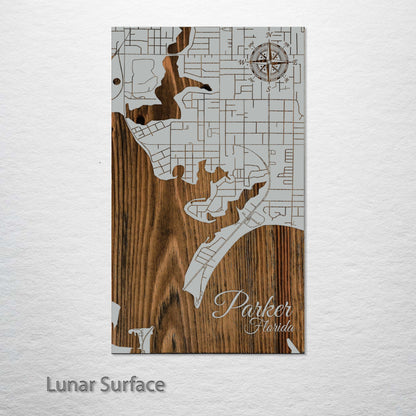 Parker, Florida Street Map