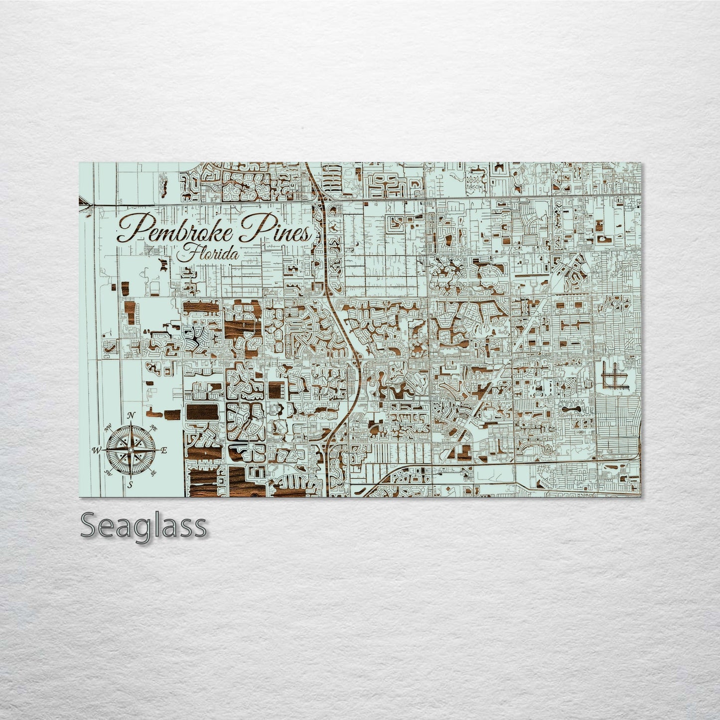 Pembroke Pines, Florida Street Map