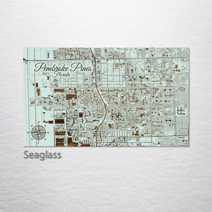 Pembroke Pines, Florida Street Map