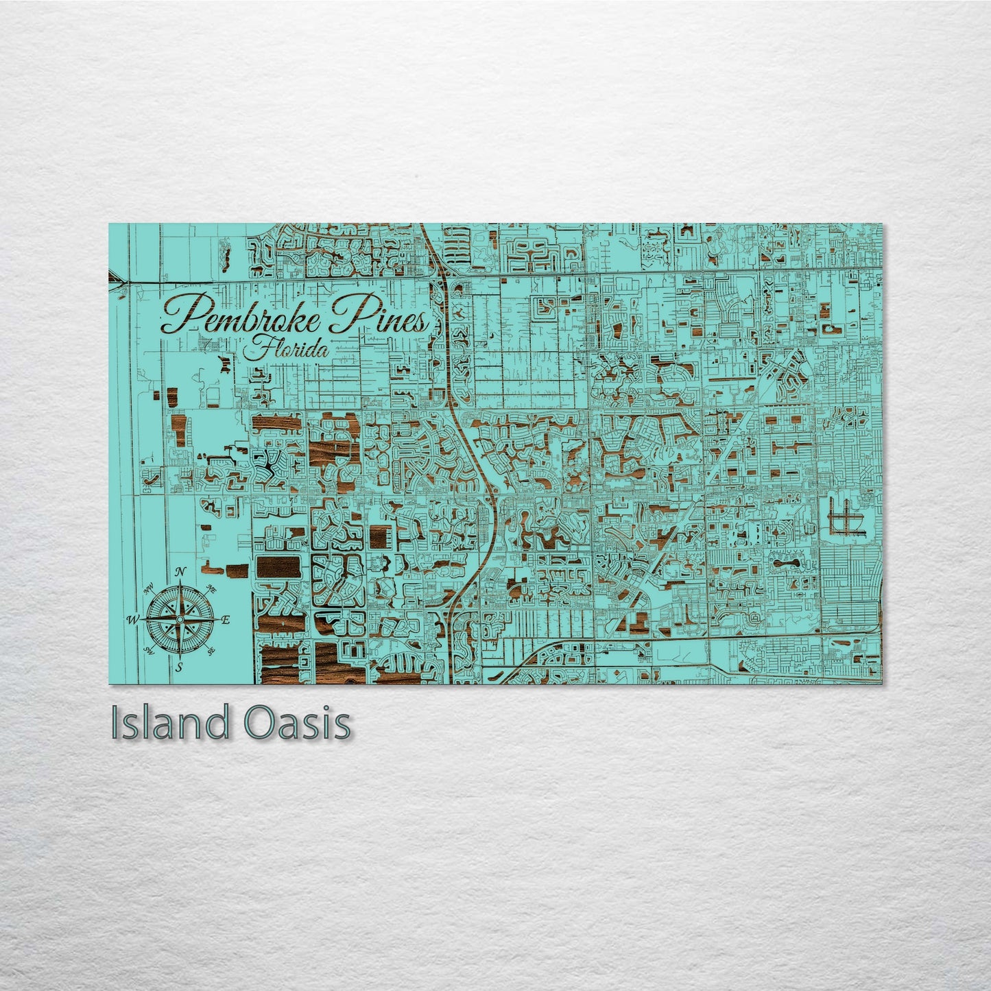 Pembroke Pines, Florida Street Map