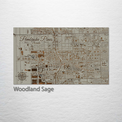 Pembroke Pines, Florida Street Map