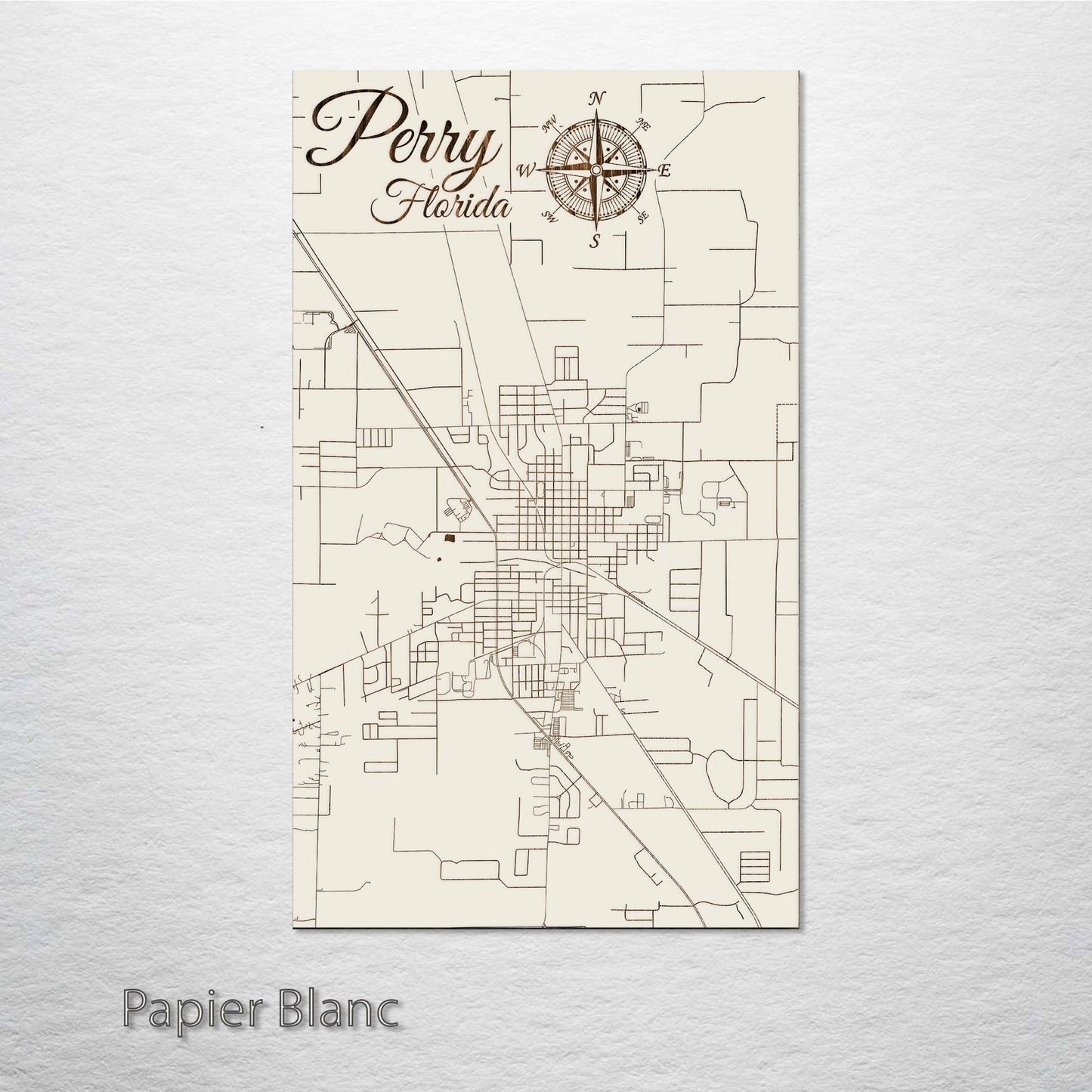 Perry, Florida Street Map