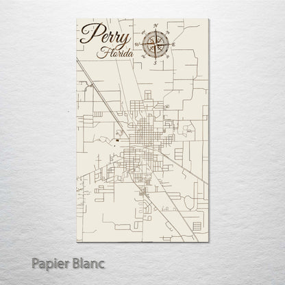 Perry, Florida Street Map
