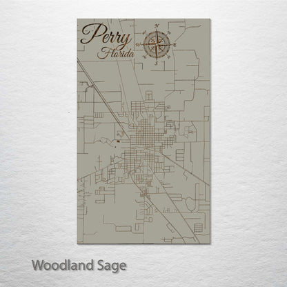 Perry, Florida Street Map