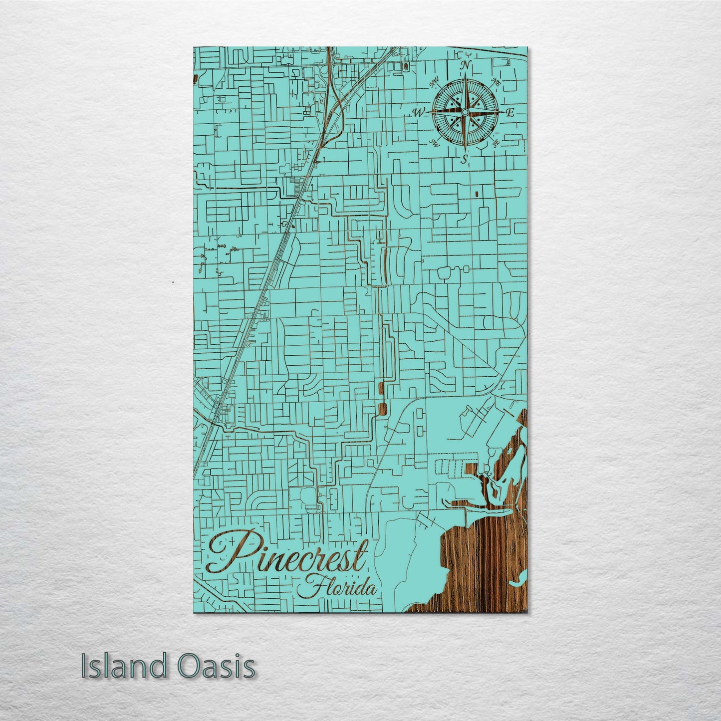 Pinecrest, Florida Street Map