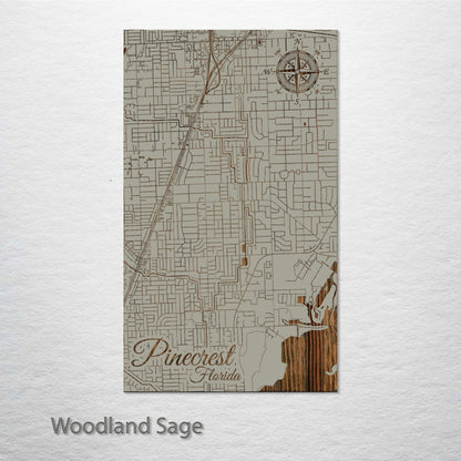 Pinecrest, Florida Street Map