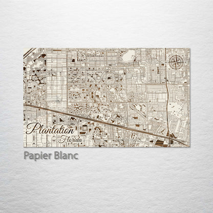 Plantation, Florida Street Map