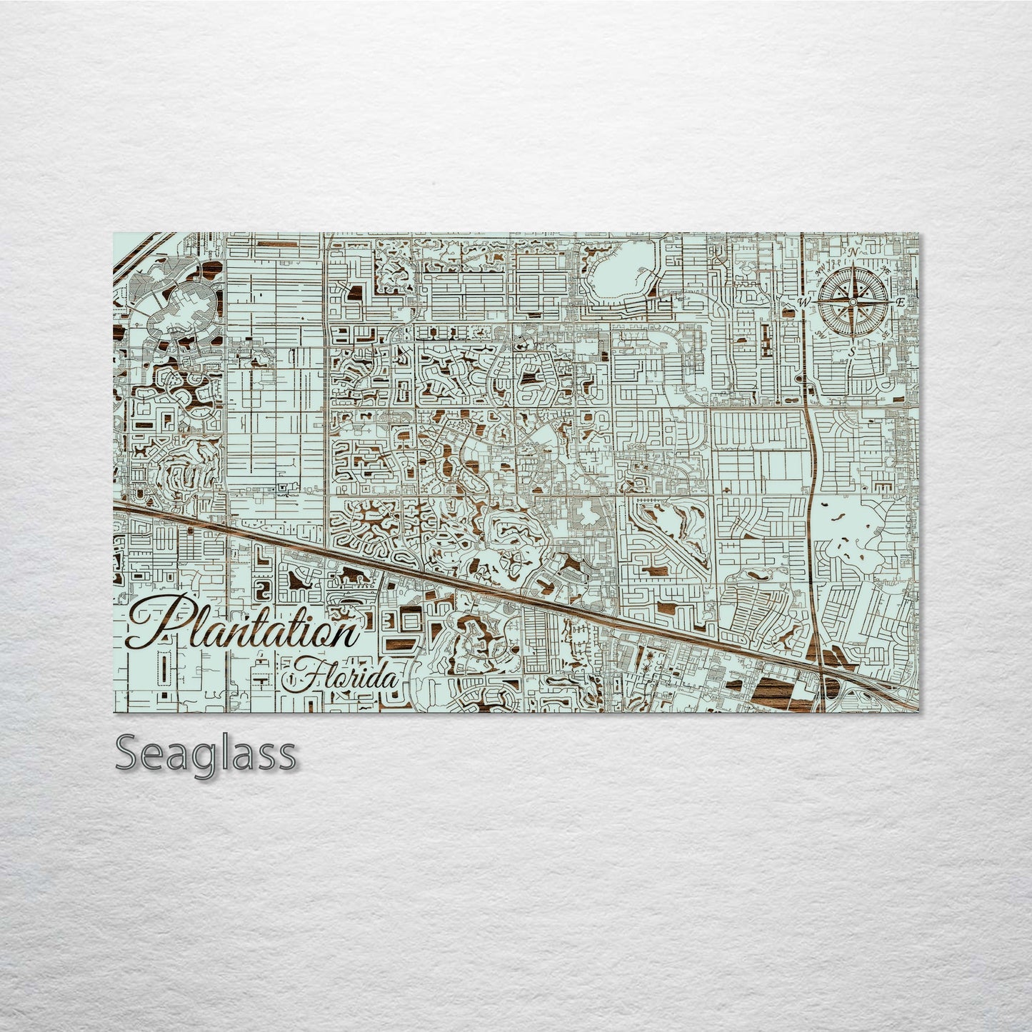 Plantation, Florida Street Map