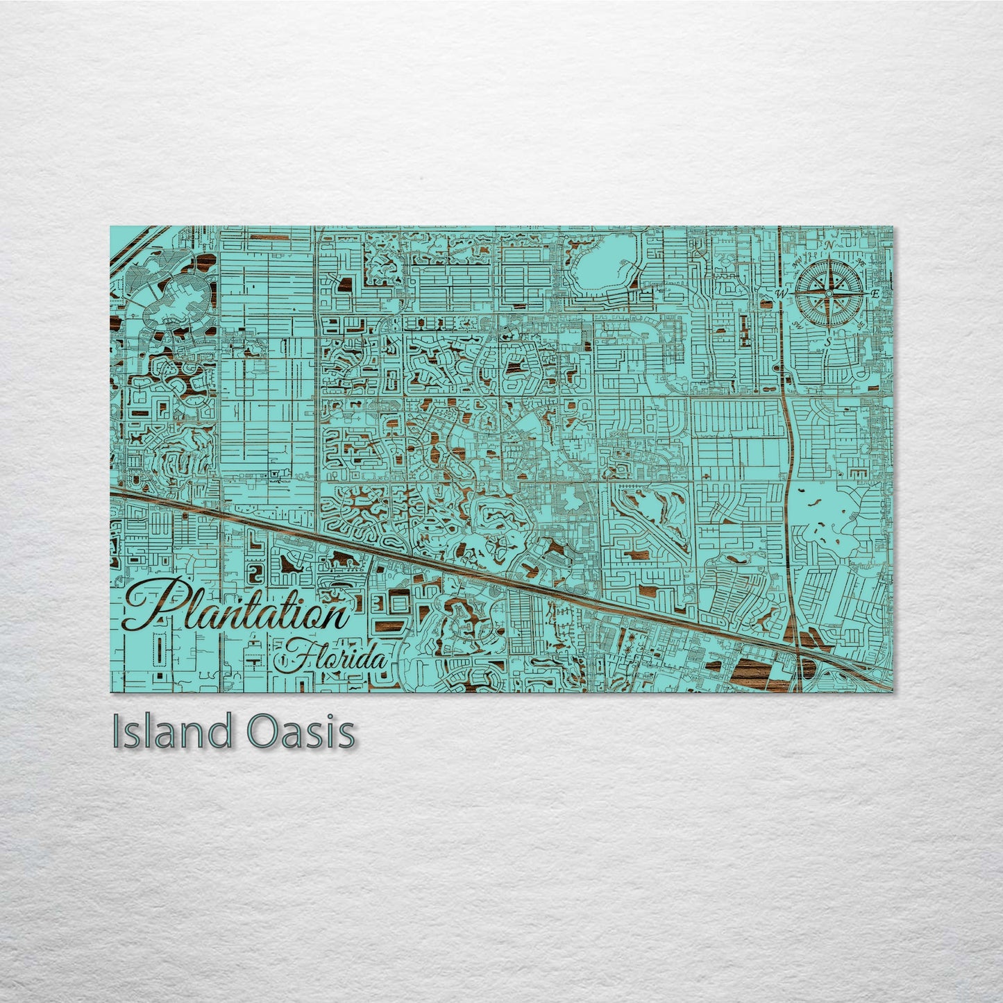 Plantation, Florida Street Map