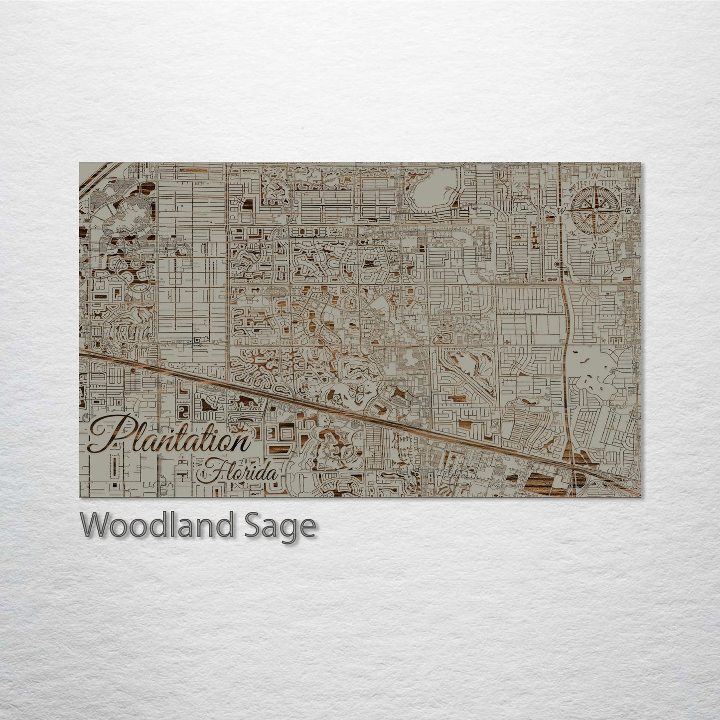 Plantation, Florida Street Map