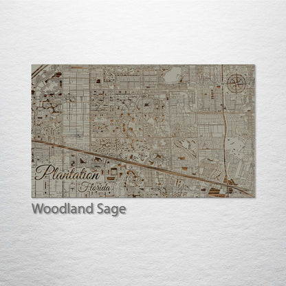 Plantation, Florida Street Map