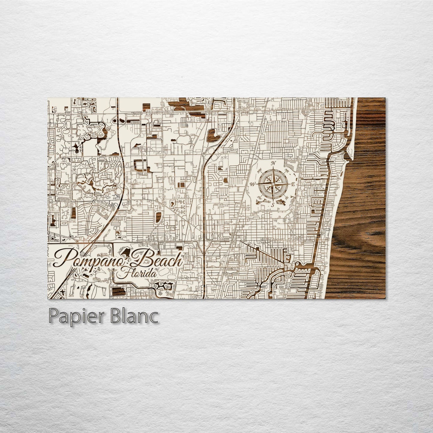 Pompano Beach, Florida Street Map