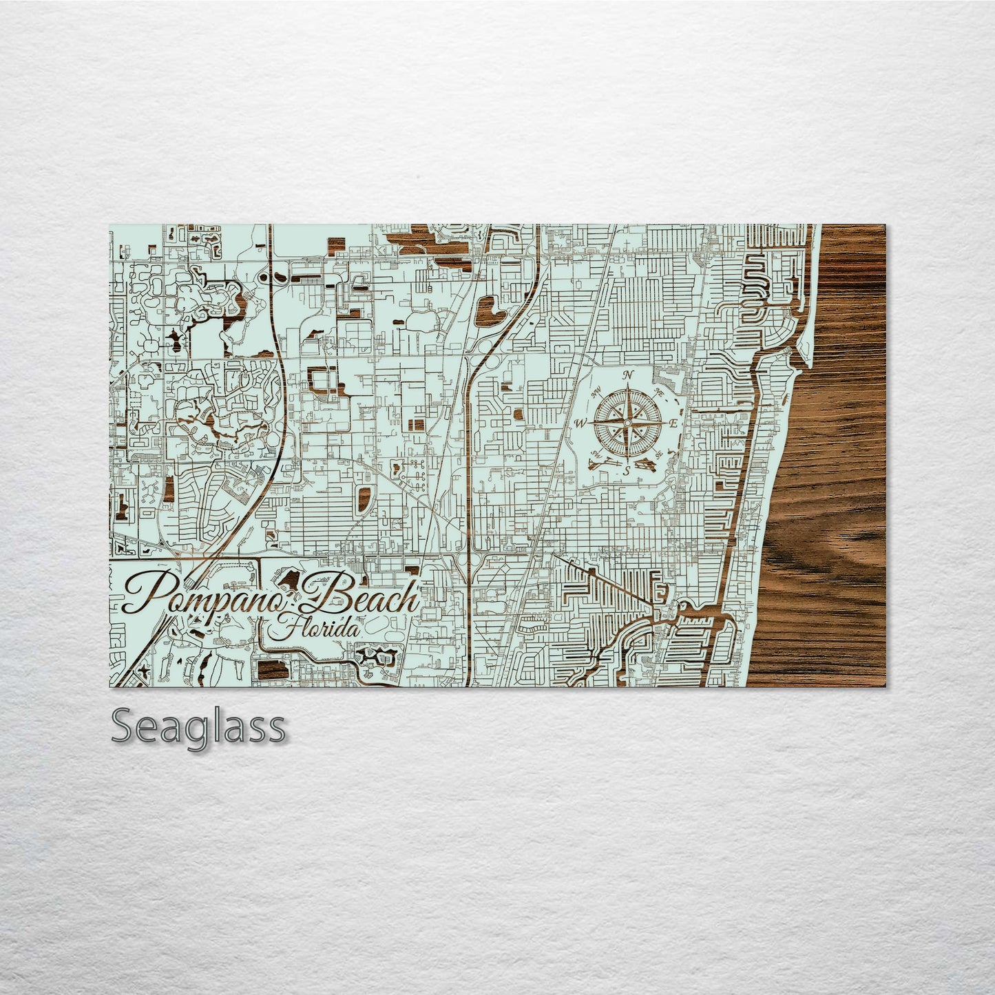 Pompano Beach, Florida Street Map