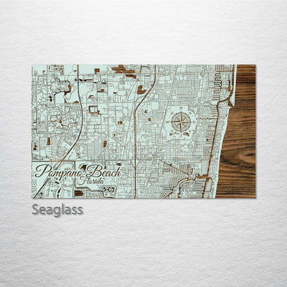 Pompano Beach, Florida Street Map