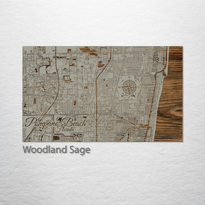 Pompano Beach, Florida Street Map