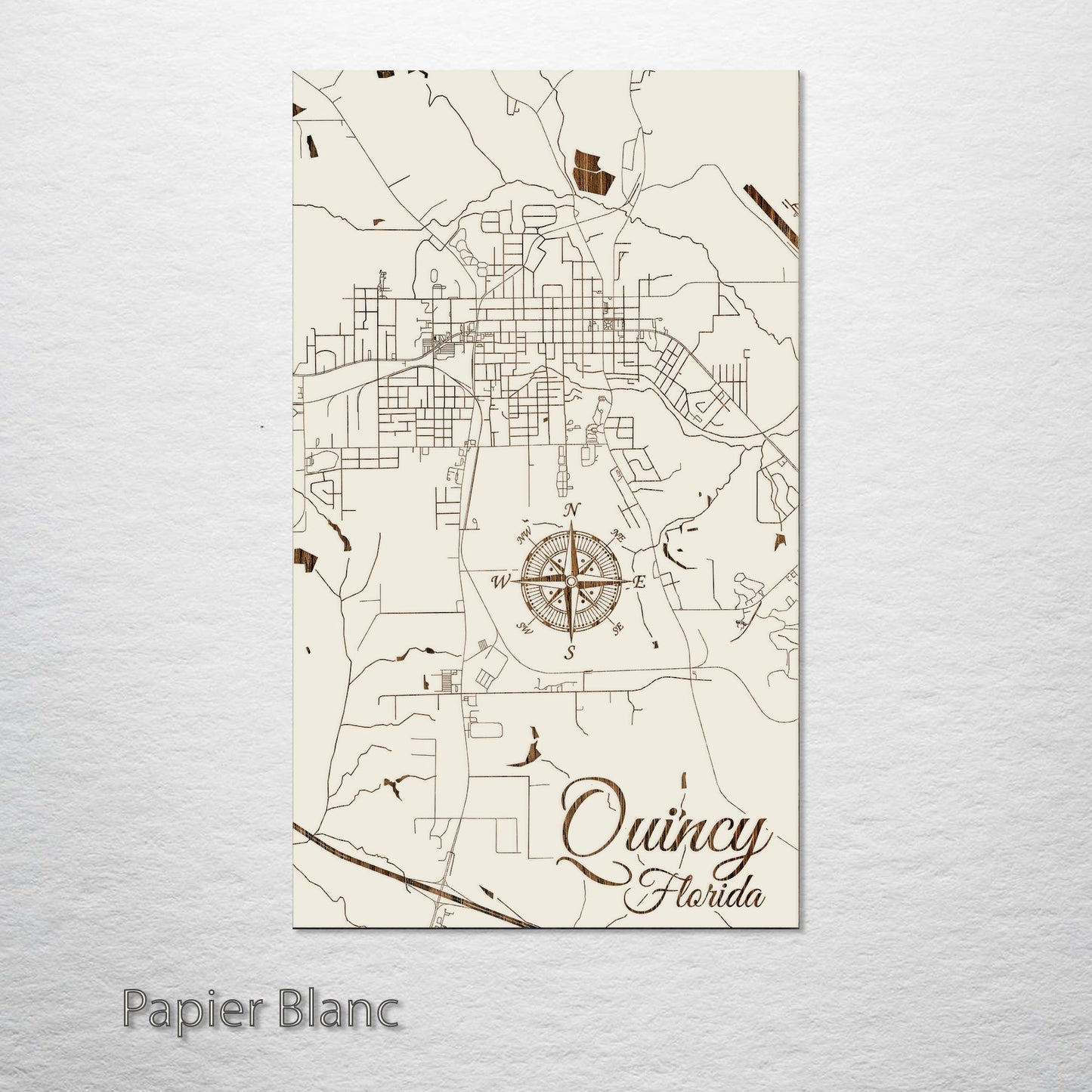 Quincy, Florida Street Map