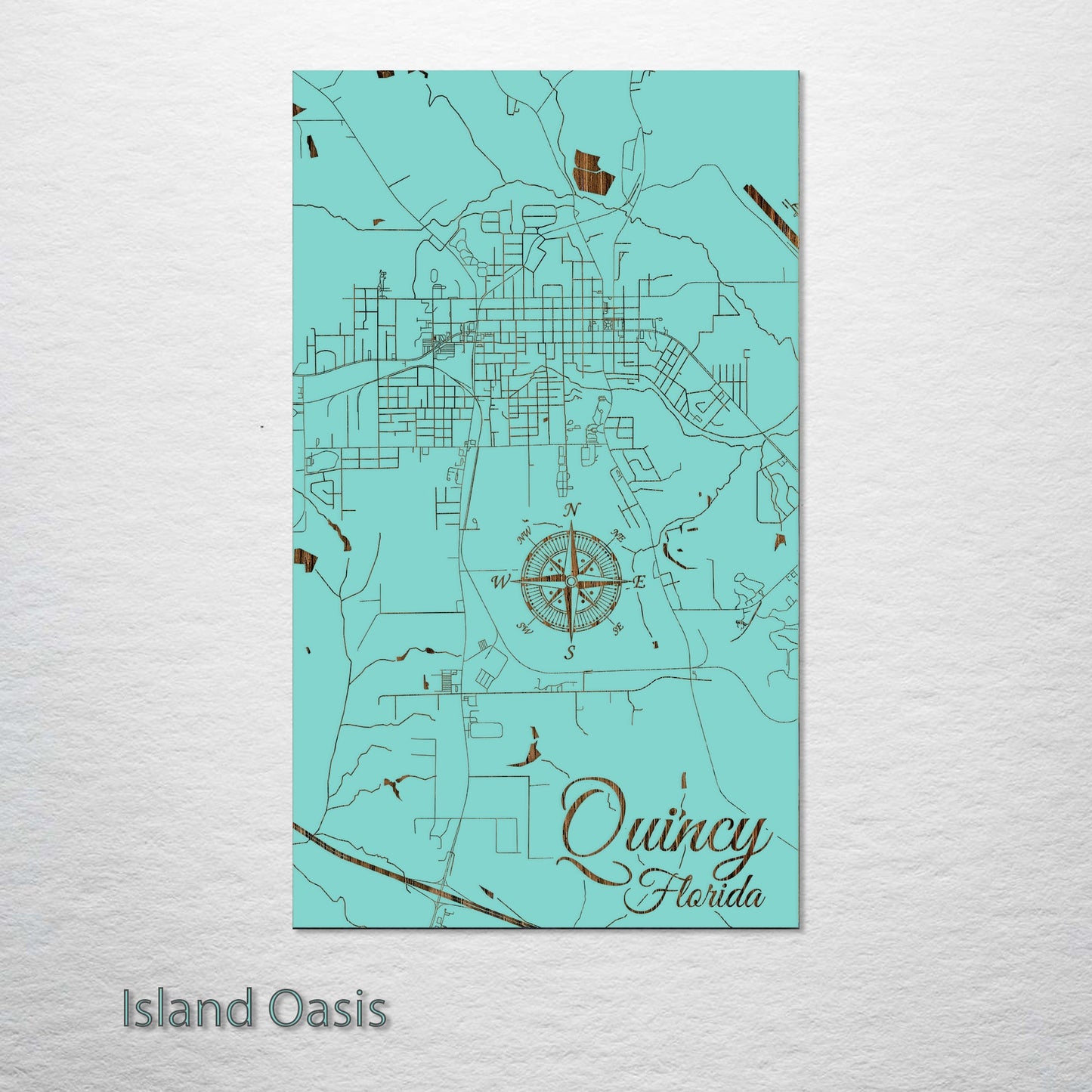 Quincy, Florida Street Map