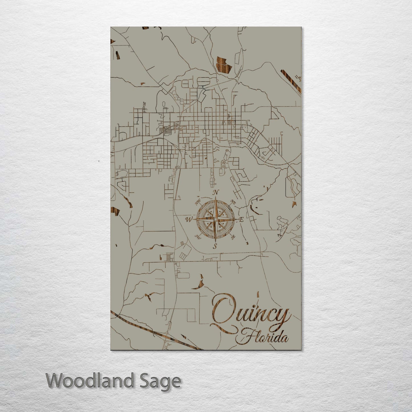 Quincy, Florida Street Map