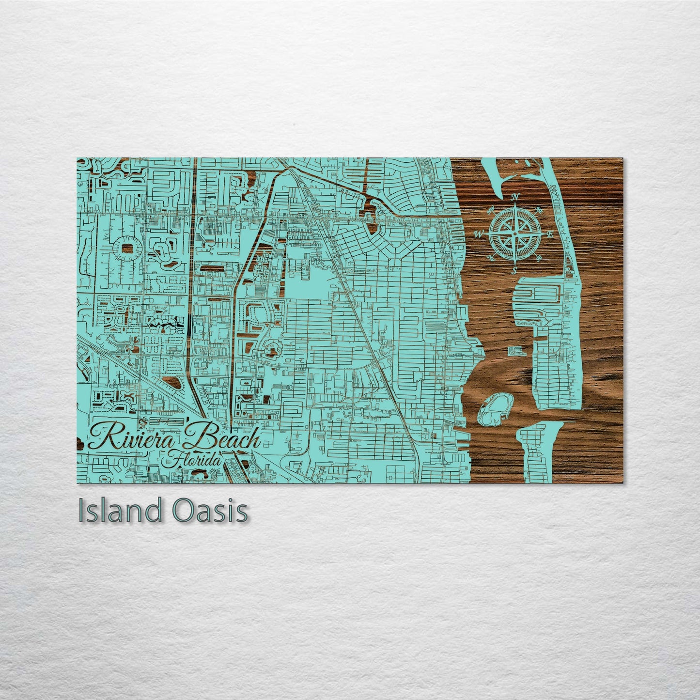 Riviera Beach, Florida Street Map