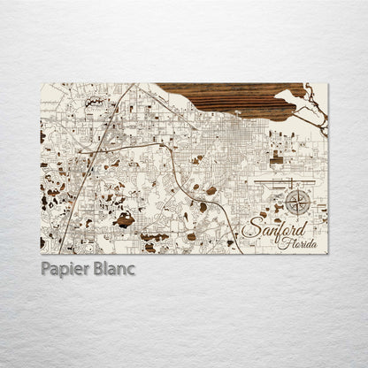 Sanford, Florida Street Map