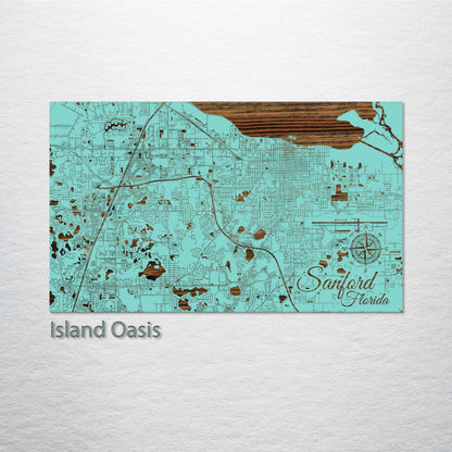 Sanford, Florida Street Map