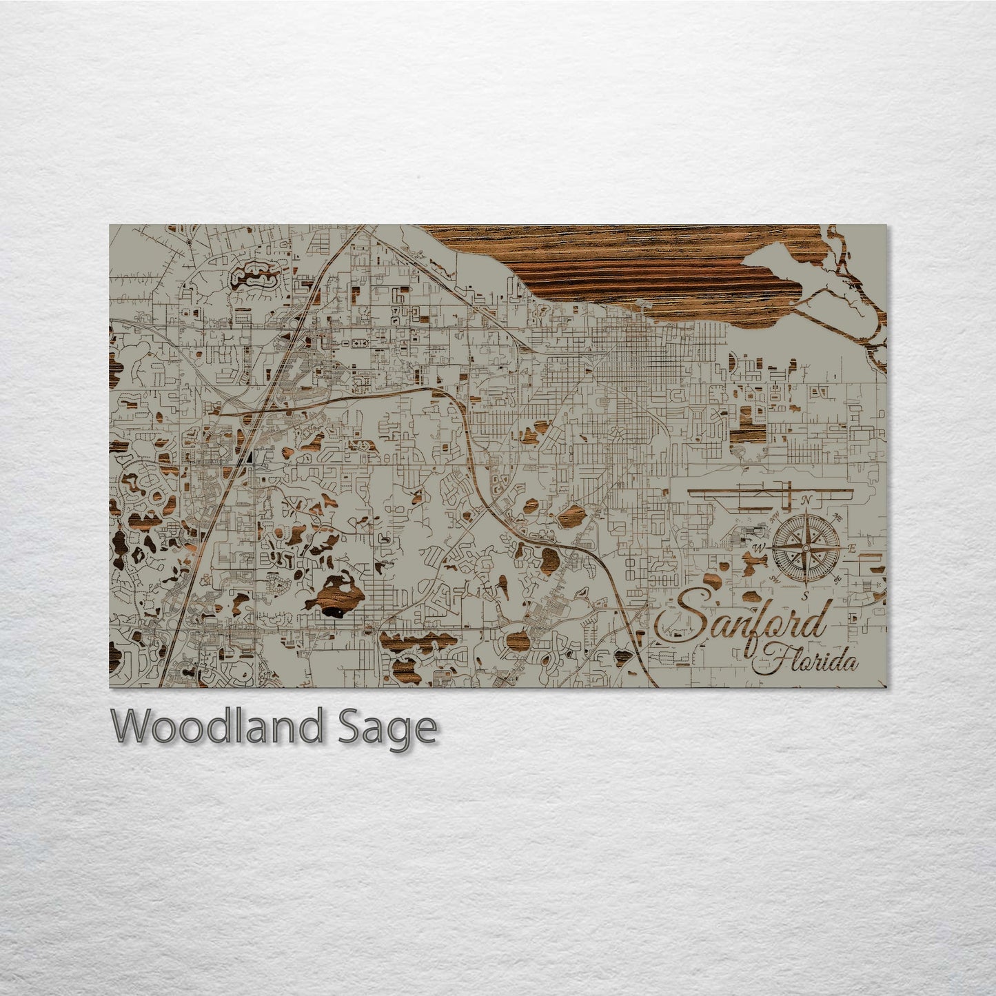 Sanford, Florida Street Map