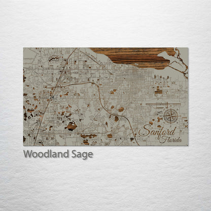 Sanford, Florida Street Map