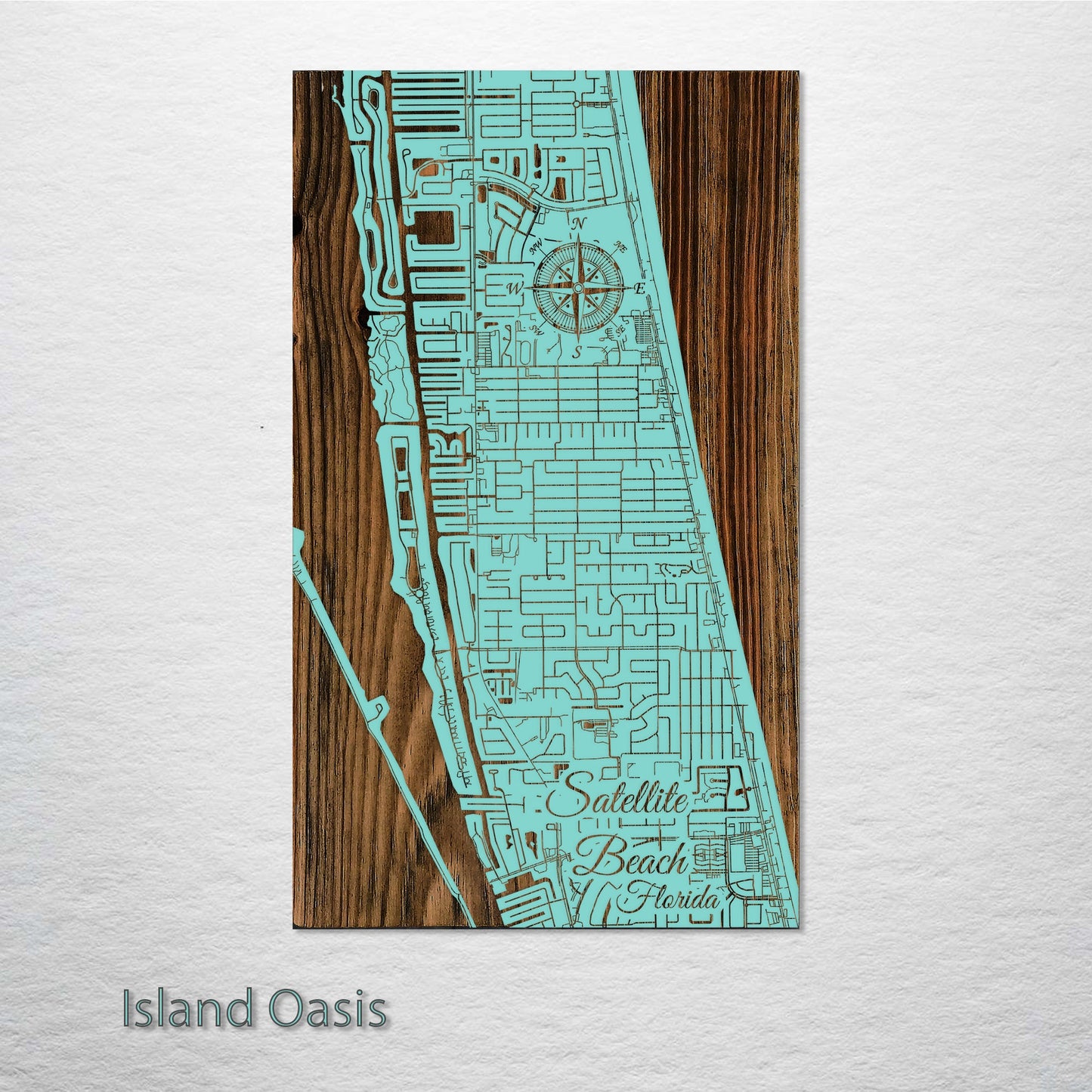 Satellite Beach, Florida Street Map